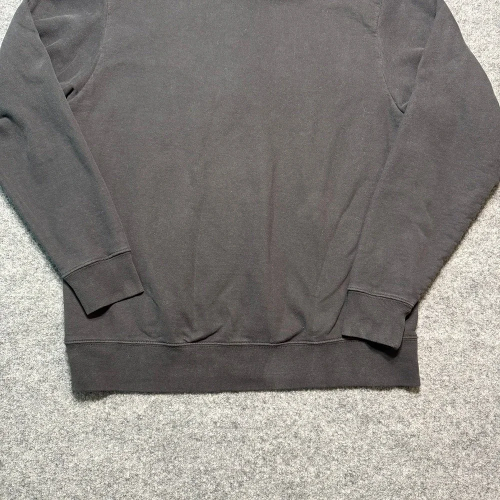 The North Face Hoodie Mens Medium Black Logo Pullover Sweatshirt